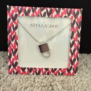 Keep Collective Silver Padlock Pendant